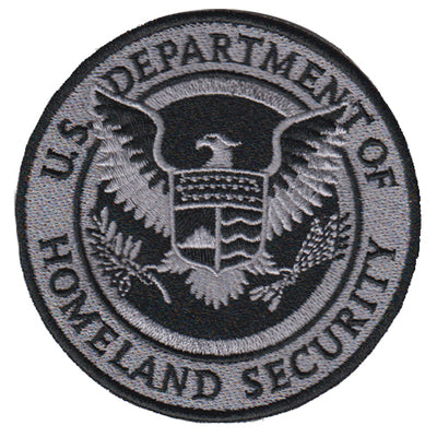 Dept of Homeland Security Circle Patch - 2 Pack